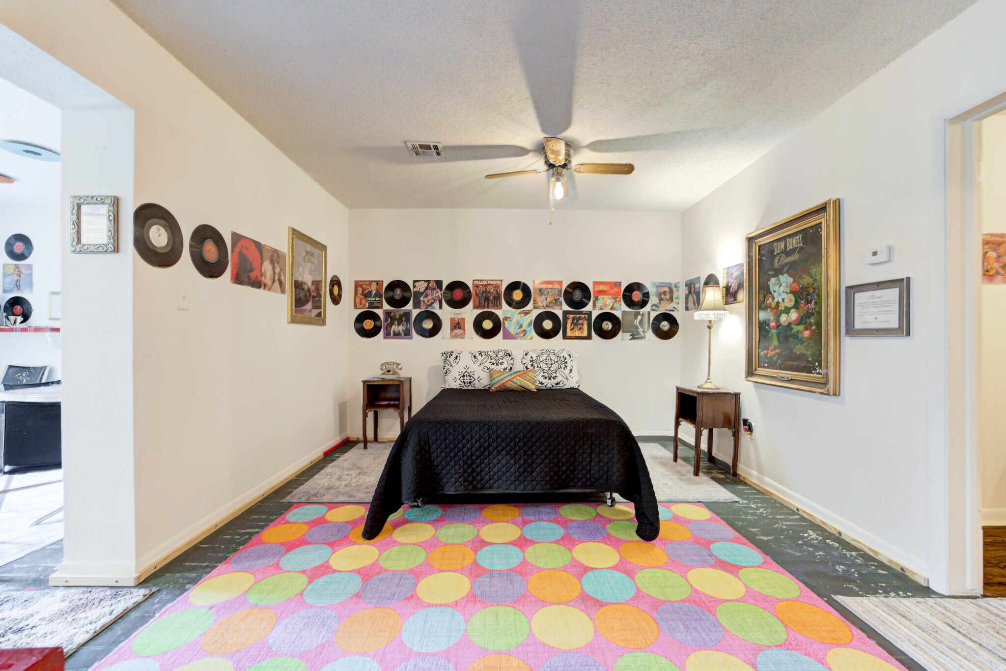 currently as bed in Airbnb but can be switched to office or more dining - 117 W Harrison Ave