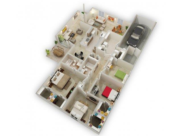 Floorplan - Raeford Fields