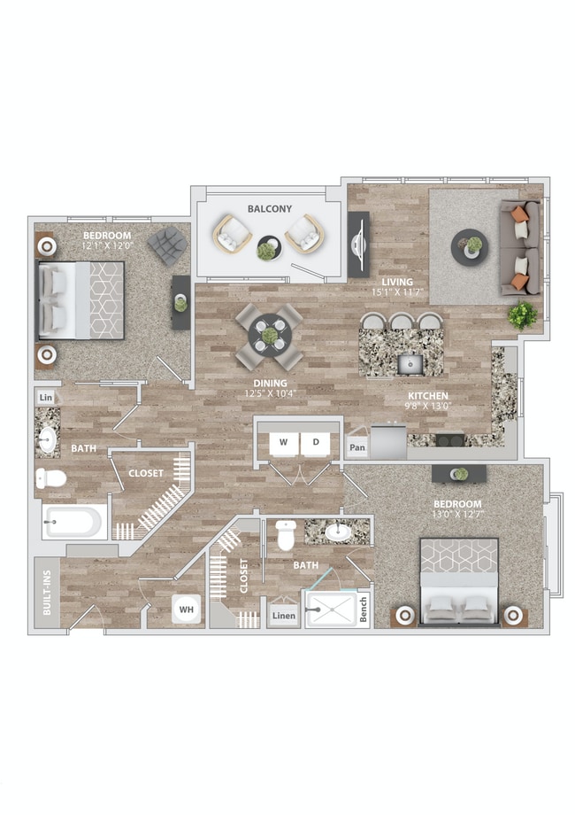 Floorplan - Connery on Providence 55+