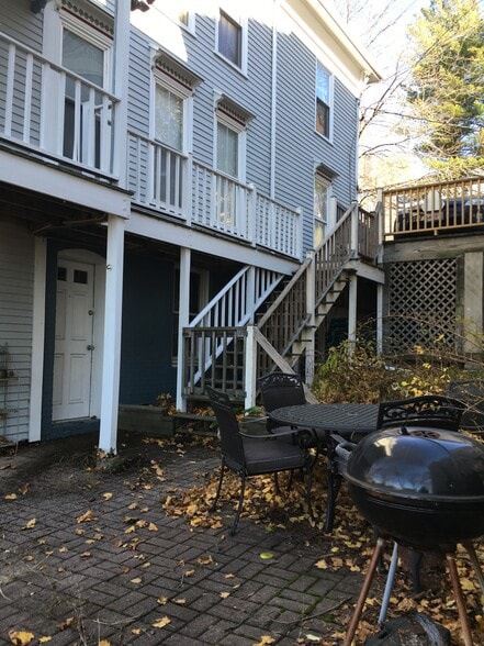 Apt front entrance - 24 Gilman St