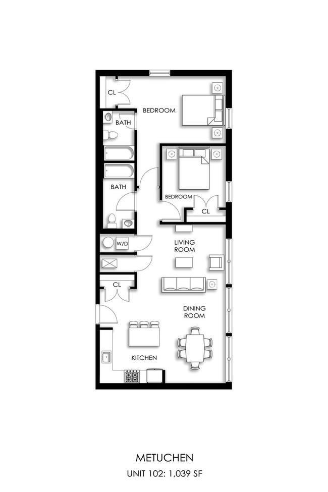 Floorplan - citivillage@metuchen station