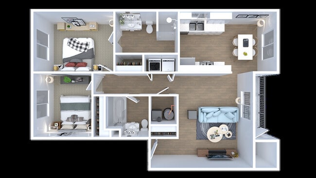 Floorplan - Lexington Park Apartments