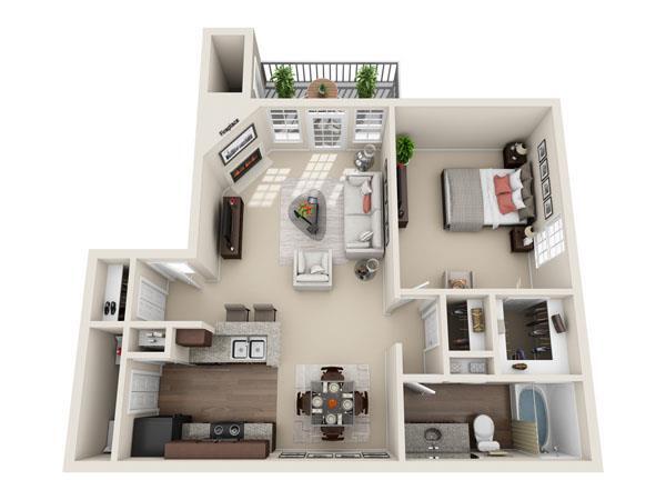 Floorplan - Signature Point Apartment Homes