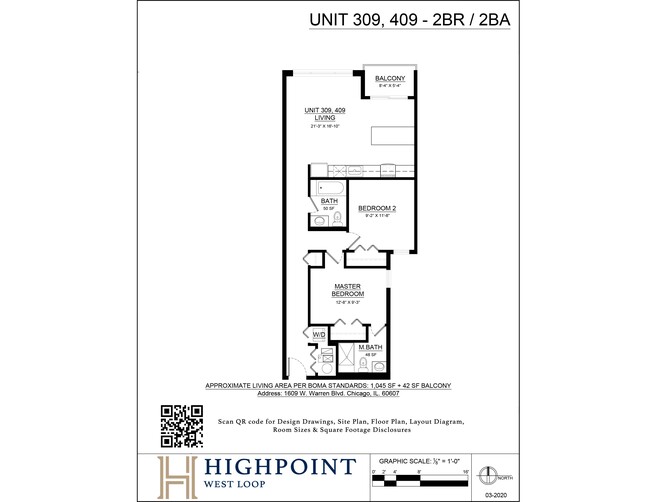 Floorplan - HIGHPOINT West Loop