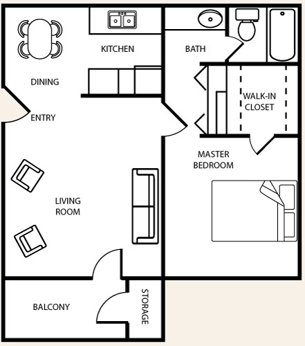 Plan A - Sandpiper Apartments