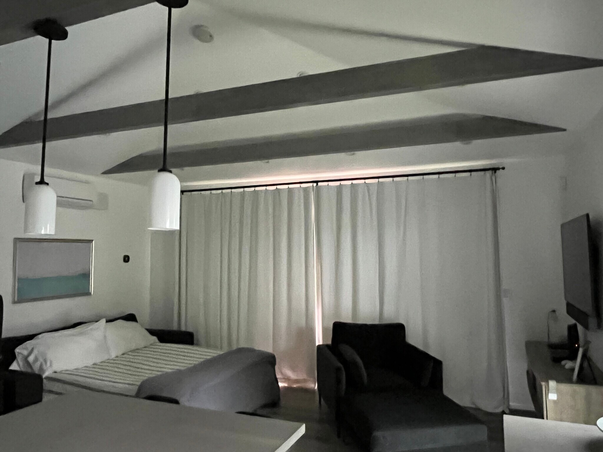 Black out drapes - 12131 Huston St