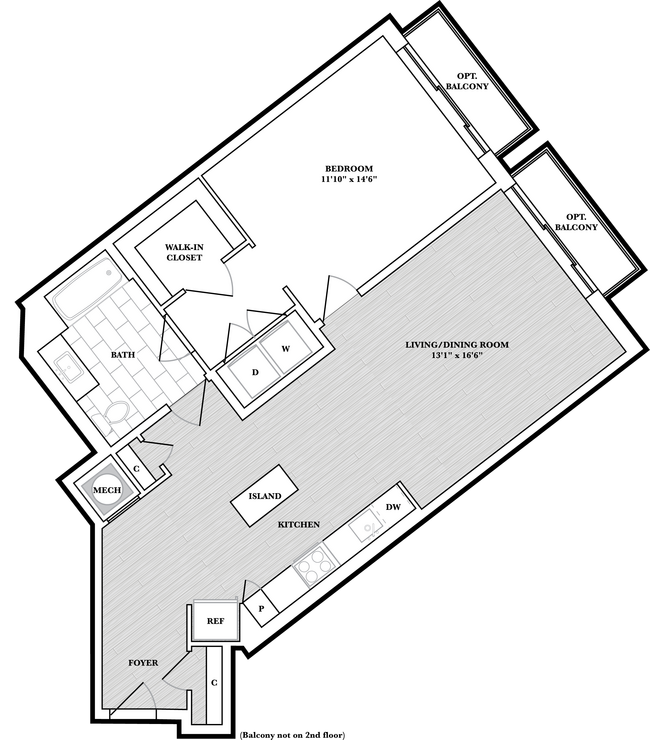 Floorplan - Cathedral Commons