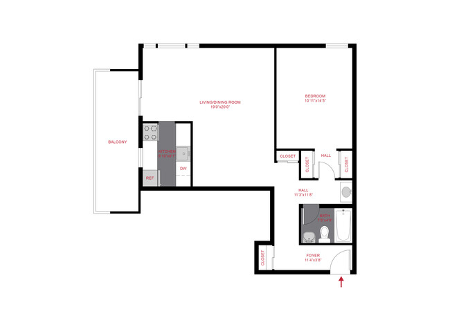 Floorplan - 1280 Lafayette