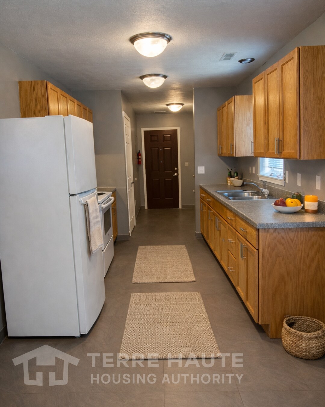 Kitchen Staged - 1309 3rd Ave