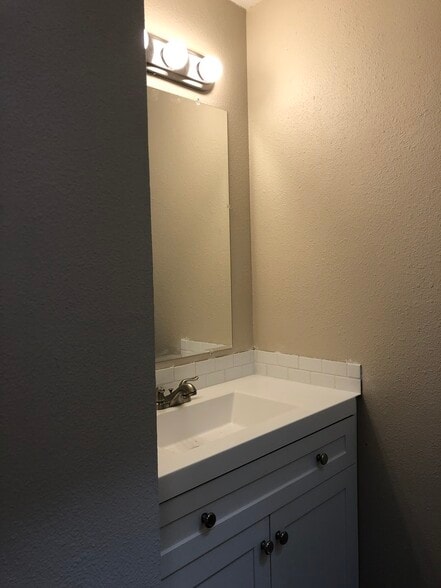 New Bathroom vanity and storage - 219 E 36th St