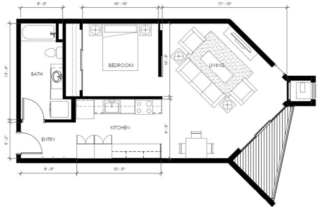 Floorplan - The Bridges Lofts