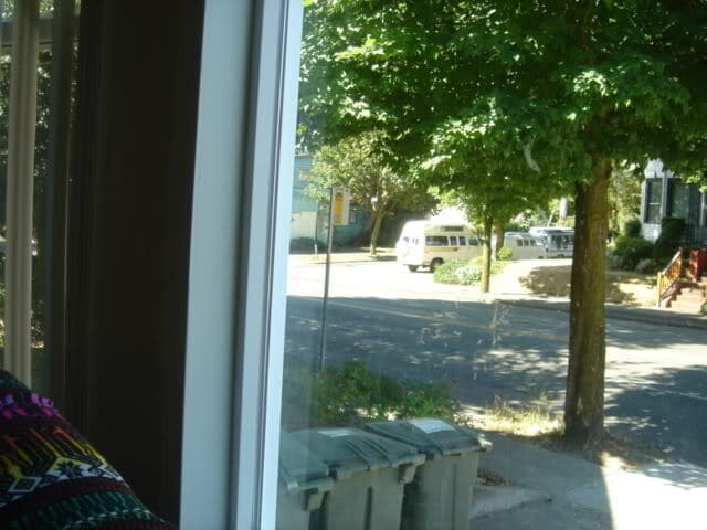 front window look at bus stop - 908 23rd Ave