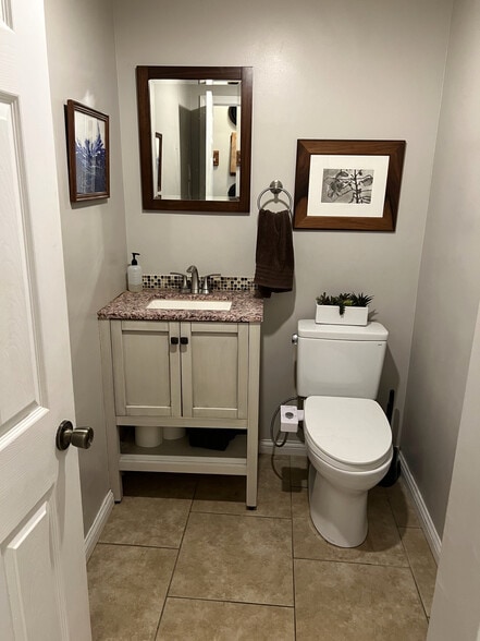First Floor Half Bath - 3817 Lafayette Ave