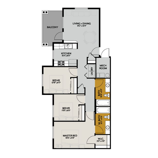 Floorplan - Olympus at Ten Mile