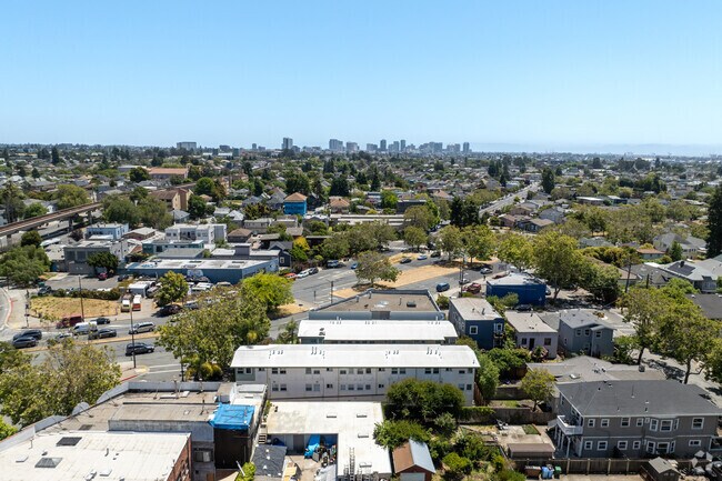 Aerial Photo - Adeline Apartments