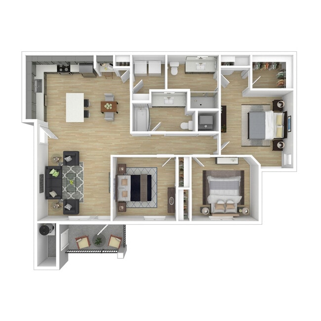 Floorplan - THE RESIDENCES AT LANDON RIDGE
