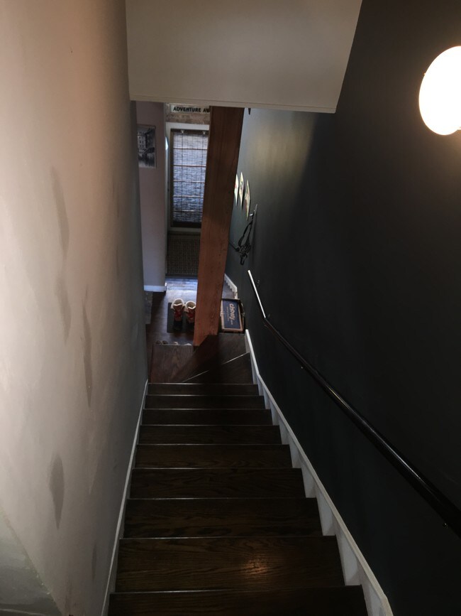 View of stairs leading to Main level - 2334 W Polk St