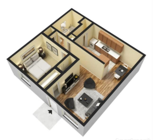 Interior Photo - Creekside Place Apartments