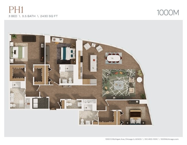 Floorplan - 1000M