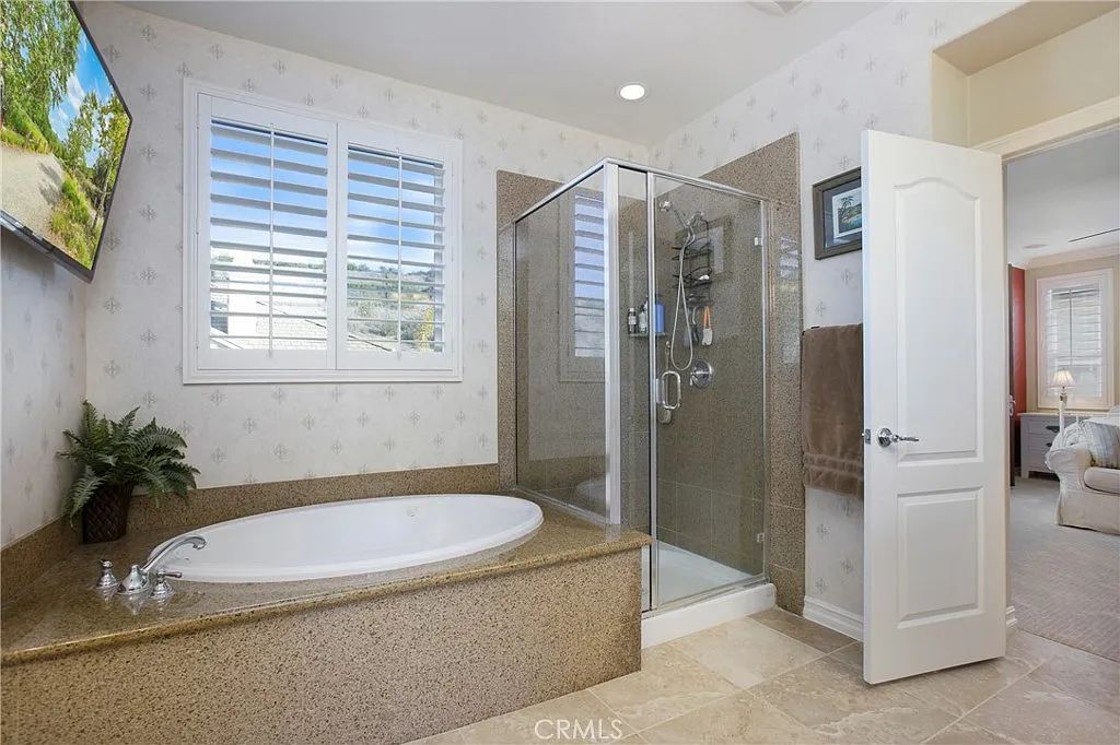 Master Bathroom Shower and spa tub - 57 Calle Akelia