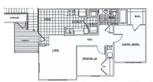 2BR/1BA - MacGregor Village I & II