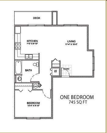 1BR/1BA - Village at Baker Creek