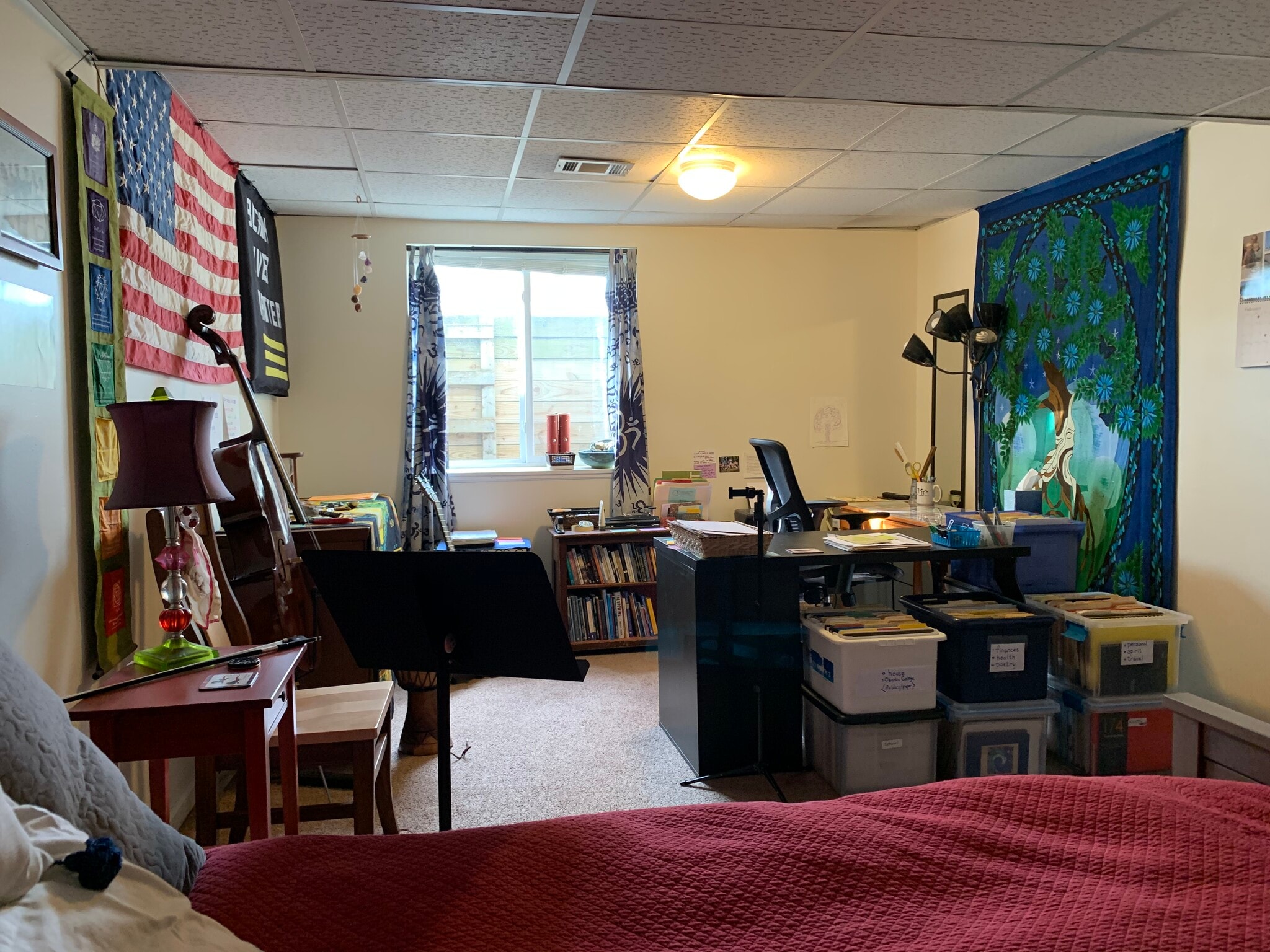 View of the bonus area/office. - 108 Heidi Ct