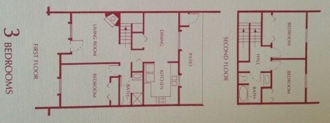 Floor Plan 3 - Deer Run Apartments