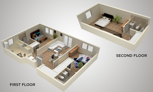 Floorplan - Iron Ridge and Stonegate Apartments