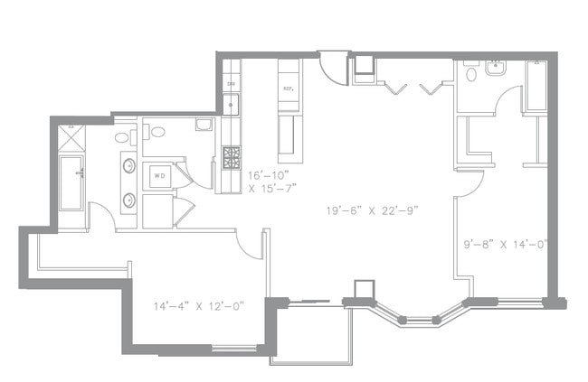 2BR/2.5BA - Watermark Condos