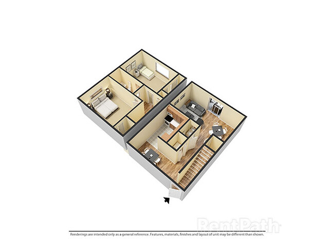 Floorplan - Hamilton Square Apartments