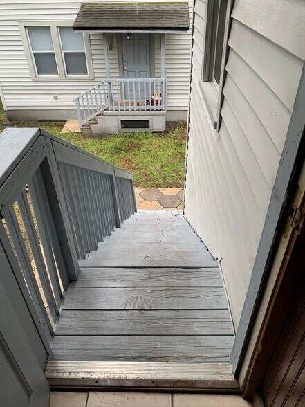 back yard - 2243 Gilmore St