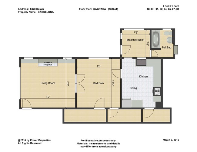 Floorplan - BARCELONA