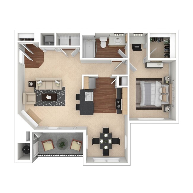 Floorplan - The Elms at Arcola