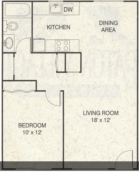 Floorplan - Bridge City Apartments