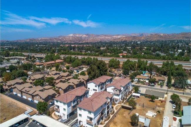 Aerial Photo - Apricot Townhomes