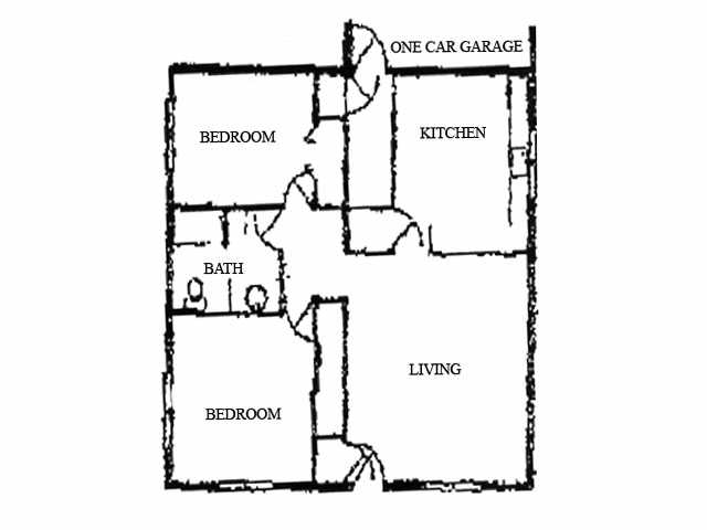 Floorplan - Cambria Heights Apartments and Townhomes