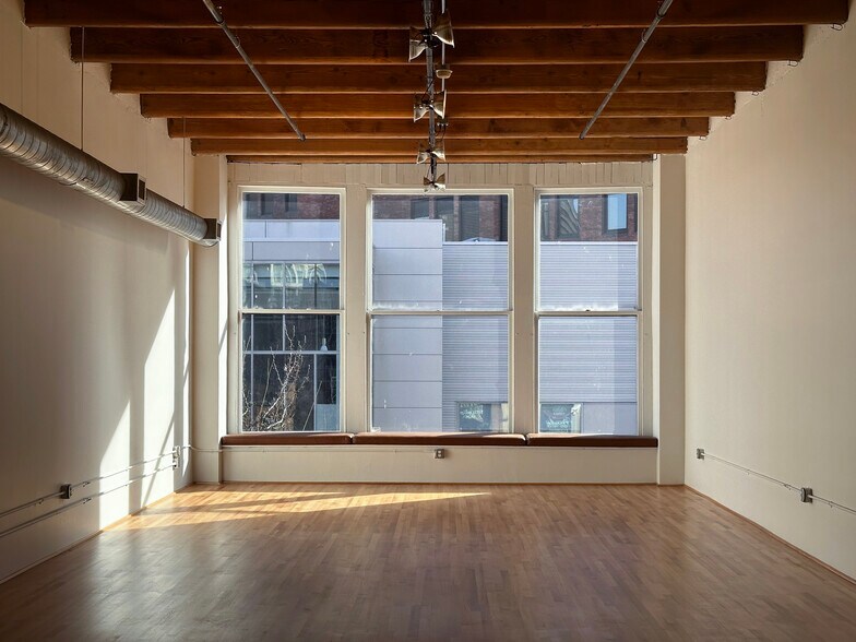 Front windows - 945 Liberty Ave