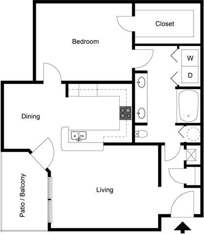 Floorplan - Lexington Apartments