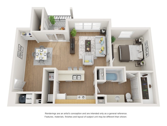 Floorplan - Maple Knoll Apartments