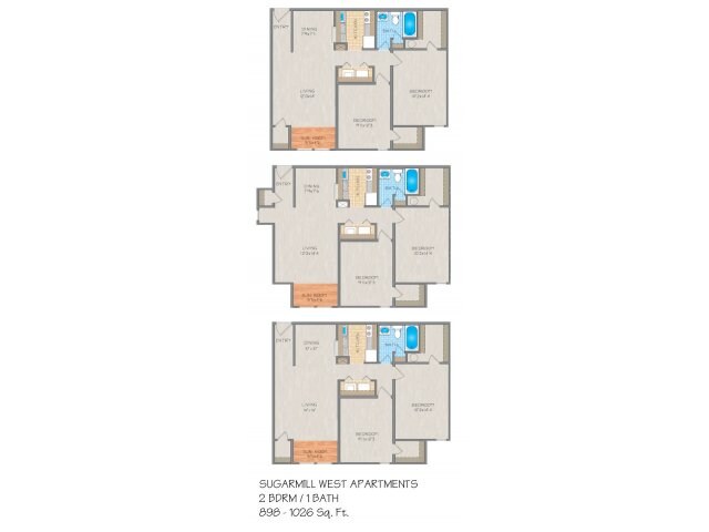 Two Bedrooms - Sugarmill West