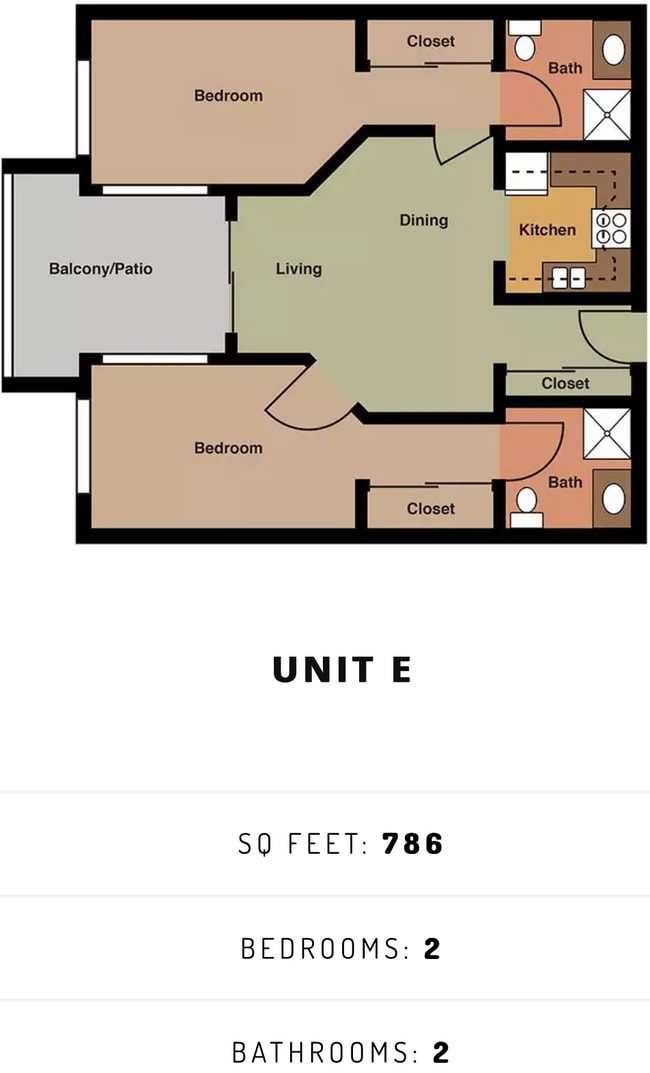 Floorplan - The Huntington Breeze
