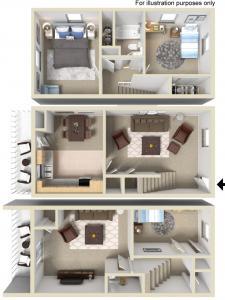 Floorplan - Meadowbrook Apartments