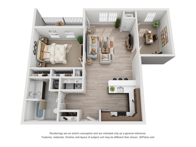 Floorplan - Schuyler Commons