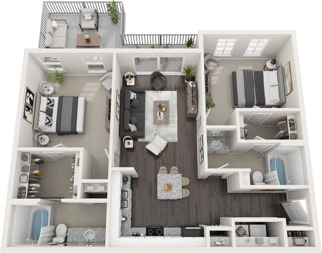 Floorplan - The Everly at Historic Franklin