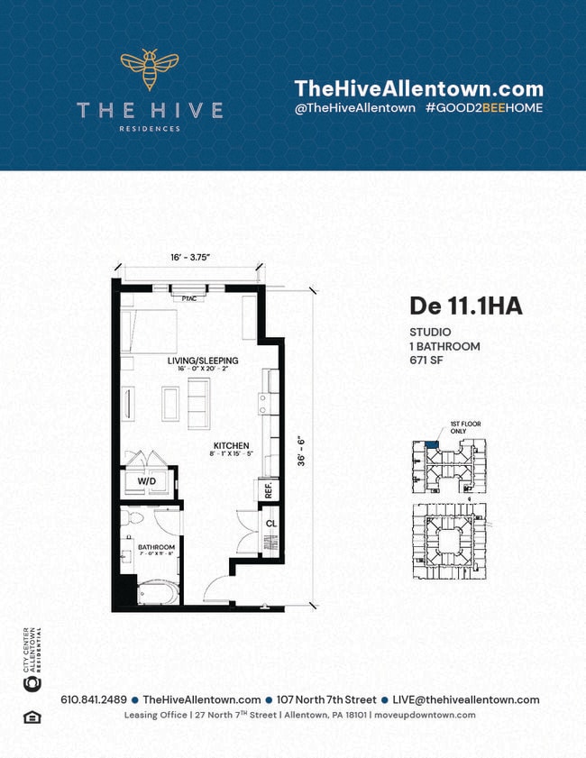 Floorplan - The Hive