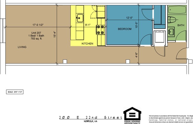 Floorplan - The Brightleaf Building