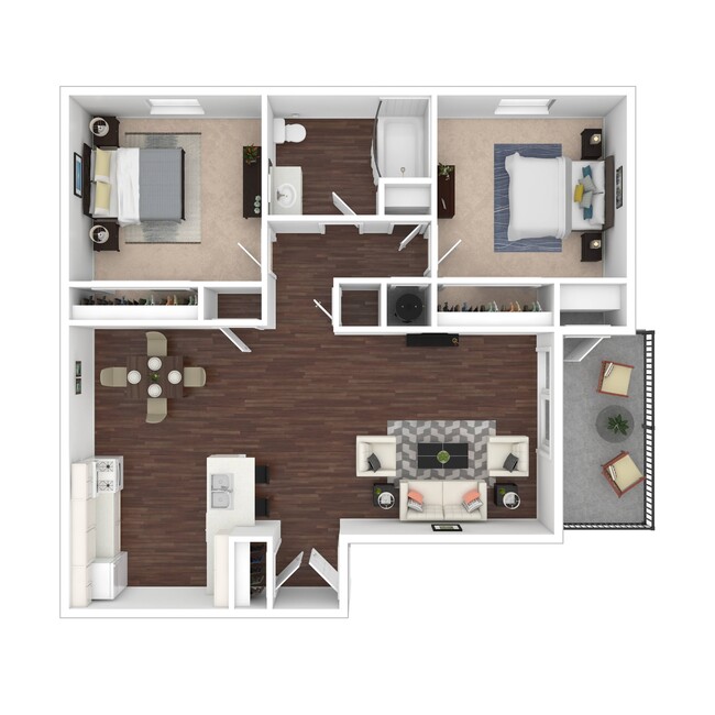 Floorplan - Hastings Park Apartments