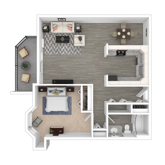 Floorplan - Trail Ridge Flats