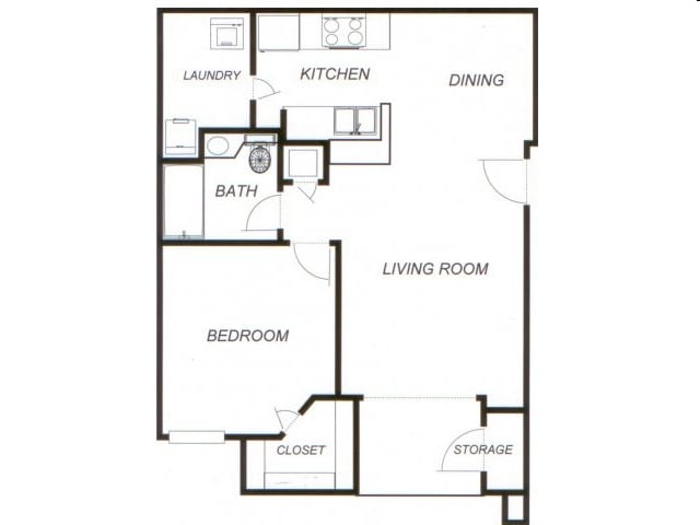 1 Bedroom 1 Bath - Sabal Palm